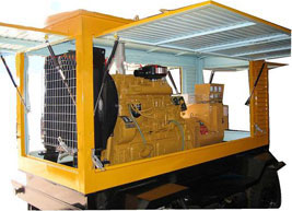 积石山移动电站(移动柴油发电机组) 积石山移动电站(移动柴油发电机组)